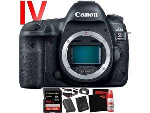 Canon EOS 5D Mark IV DSLR Camera (Body Only) (International Version) - 30.4 Megapixel - 4K Video with Pro Cleaning Kit B
