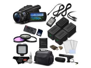 Sony FDR-AX700 4K HDR Camcorder (Intl Model) w/3.5 Inch LCD (FDR-AX700/B)- Deluxe Bundle Sony FDR-AX700 4K HDR Camcorder (Intl Model) w/3.5 Inch LCD (FDR-AX700/B)- Deluxe Bundle
