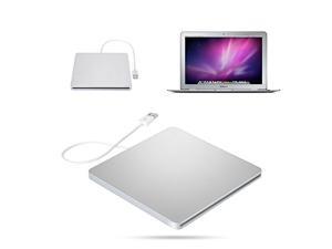 USB 2.0 External Slot-in CD/DVD Drive with Combo CD-RW Burner for Aapple MacBook, MacBook Pro, MacBook Air and other PC/LAPTOP With USB Port