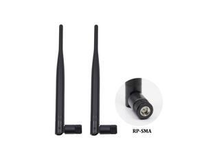 2 X 868MHz 900MHz 915MHz 6dBi High Gain Omni WIFI Antenna RP-SMA WIFI Booster Antenna 2 X 868MHz 900MHz 915MHz 6dBi High Gain Omni WIFI Antenna RP-SMA WIFI Booster Antenna