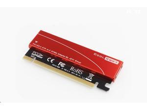 M.2 NGFF PCIe SSD to PCIe 3.0 x16 Adapter Controller Card, Support M.2 M Key (NVMe or AHCI) Solid State Drive Type 2280 2260 2242 2230 Converter to Desktop PCI Express not for SATA NGFF SSD