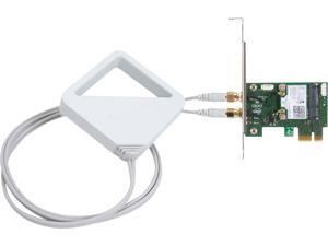 Wireless Dual Band PCI Express Desktop Adapter Wireless-AC 3160 802.11ac, 433 Mbps, dual band, 1x1, Wi-Fi + Bluetooth 4.0 adapter for Desktop with Full Height and Half Height Brackets Wireless Dual Band PCI Express Desktop Adapter Wireless-AC 3160 802.11ac, 433 Mbps, dual band, 1x1, Wi-Fi + Bluetooth 4.0 adapter for Desktop with Full Height and Half Height Brackets