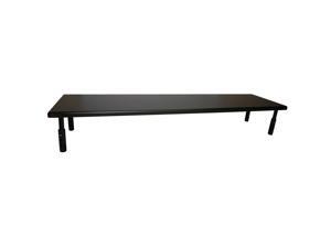 Apollo Hardware Adjustable Monitor Stand Series/Heavy Duty Wood Computer Monitor & Laptop Stand,Metal Height Adjsutable Design,Double Size (Natural Black Walnut) Apollo Hardware Adjustable Monitor Stand Series/Heavy Duty Wood Computer Monitor & Laptop Stand,Metal Height Adjsutable Design,Double Size (Natural Black Walnut)