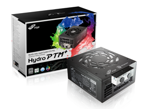 FSP Hydro PTM+ 850W Liquid-Cooled PSU with RGB Lights in Water Block & 80PLUS Platinum Certified Full Modular ATX12V/EPS12V (HPTM+ 850W)
