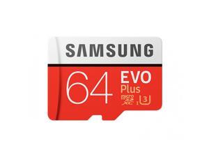 Samsung EVO Plus MB-MC64G 64GB MicroSDXC UHS-I Class 10 memory card Samsung EVO Plus MB-MC64G 64GB MicroSDXC UHS-I Class 10 memory card