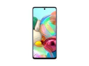 Samsung Galaxy A71 128GB SM-A715F/DS Dual SIM GSM Only 6.7 in Super AMOLED Plus Capacitive Touchscreen Display 4G LTE 6GB RAM Quad Camera Smartphone - Prism Crush Blue - International Version Samsung Galaxy A71 128GB SM-A715F/DS Dual SIM GSM Only 6.7 in Super AMOLED Plus Capacitive Touchscreen Display 4G LTE 6GB RAM Quad Camera Smartphone - Prism Crush Blue - International Version