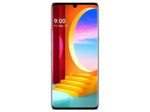 LG Velvet 5G 128GB LMG900UM AT&T 6.8 in P-OLED Display 6GB RAM Triple 48MP + 8MP + 5MP Camera Smartphone - Aurora Silver - WOULDN'T WORK WITH CDMA CARRIERS