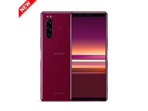 Sony Xperia 5 J9210 128GB Dual SIM GSM Factory Unlocked 6.1" FHD+ HDR OLED Display 6GB RAM Triple lens Camera Phone - Red - International Version Sony Xperia 5 J9210 128GB Dual SIM GSM Factory Unlocked 6.1" FHD+ HDR OLED Display 6GB RAM Triple lens Camera Phone - Red - International Version