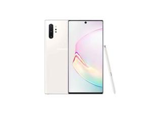 Samsung Galaxy S10+ Plus 128GB SM-G975U1 GSM Factory Unlocked 4G LTE 6.4  Dynamic AMOLED Display Snapdragon 855 w/ Five Camera Smartphone - Prism  Black 