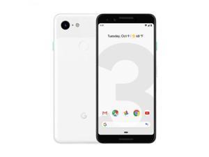 Google Pixel 3 XL 64GB Unlocked 4G LTE 6.3" P-OLED Display 4GB RAM 12.2MP Rear & Dual 8MP+8MP Front Camera Phone - Clear White
