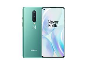 OnePlus 8 256GB iN2010 Factory Unlocked 5G 12GB RAM 4G LTE 6.55" Fluid AMOLED Capacitive Touchscreen Triple 48 MP + 16 MP + 2 MP Rear Camera Smartphone - Glacial Green - International Version OnePlus 8 256GB iN2010 Factory Unlocked 5G 12GB RAM 4G LTE 6.55" Fluid AMOLED Capacitive Touchscreen Triple 48 MP + 16 MP + 2 MP Rear Camera Smartphone - Glacial Green - International Version