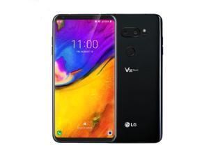 LG V35 ThinQ 64GB GSM Unlocked 4G LTE 6" P-OLED Capacitive Touchscreen 6GB RAM Dual 16MP + 16MP Camera Phone - Aurora Black LG V35 ThinQ 64GB GSM Unlocked 4G LTE 6" P-OLED Capacitive Touchscreen 6GB RAM Dual 16MP + 16MP Camera Phone - Aurora Black