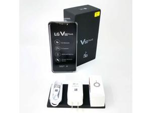 OB LG V50 ThinQ 5G 128GB LM-V450PM GSM Unlocked 6.4 in P-OLED Display 4G LTE 6GB RAM Triple 12 MP + 12 MP + 16 MP Camera Smartphone - Aurora Black OB LG V50 ThinQ 5G 128GB LM-V450PM GSM Unlocked 6.4 in P-OLED Display 4G LTE 6GB RAM Triple 12 MP + 12 MP + 16 MP Camera Smartphone - Aurora Black