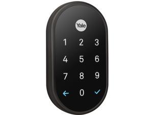 Nest x Yale Wi-Fi Smart Lock with Nest Connect - Black Suede