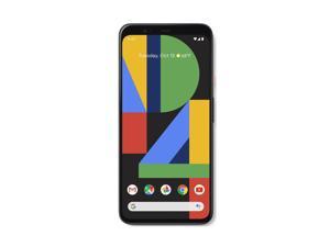 Google Pixel 4 64GB G020l GSM + CDMA Factory Unlocked 4G LTE 5.7" P-OLED Display 6GB RAM Snapdragon 855 GOOGLE EDITION Smartphone - Clearly White