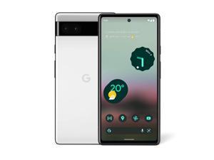 Google Pixel 6a 5G 128GB GA03714US Factory Unlocked 61 in OLED Display 6GB RAM Dual Camera Smartphone  Chalk  USA EDITION