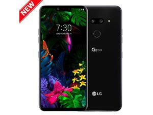 LG G8 ThinQ 128GB GSM Unlocked 4G LTE 6.1" P-OLED Display 6GB RAM Dual 12MP+16MP Camera Phone - Aurora Black - LMG820TMR