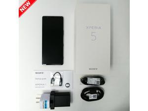 Sony Xperia 5 J9210 128GB Dual SIM GSM Factory Unlocked 6.1" FHD+ HDR OLED Display 6GB RAM Triple lens Camera Phone - Black - International Version Sony Xperia 5 J9210 128GB Dual SIM GSM Factory Unlocked 6.1" FHD+ HDR OLED Display 6GB RAM Triple lens Camera Phone - Black - International Version