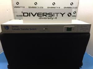 Server Tech Sentry Failsafe Transfer Switch Dual Inputs 8 Plugs PTTS-H008-0-02 Server Tech Sentry Failsafe Transfer Switch Dual Inputs 8 Plugs PTTS-H008-0-02