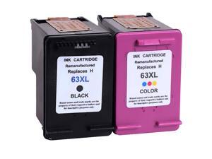 2-pack Combo Pack HP 63 63XL Ink Cartridge(1 Black,1 Color)Replacement For HP DeskJet 1110 1112 2130 2131 2132 2133 2134 3630 3631 3632 3633 3636 ENVY 4520 and OfficeJet 2-pack Combo Pack HP 63 63XL Ink Cartridge(1 Black,1 Color)Replacement For HP DeskJet 1110 1112 2130 2131 2132 2133 2134 3630 3631 3632 3633 3636 ENVY 4520 and OfficeJet