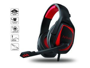 PS4 Gaming Headset,PC Gaming Headset with Mic, Stereo Headphones Gaming Headset,MH602 Red Headset Compatible with PC Computers Xbox One Controller, Android, iOS Laptop, Smartphone, Tablet PS4 Gaming Headset,PC Gaming Headset with Mic, Stereo Headphones Gaming Headset,MH602 Red Headset Compatible with PC Computers Xbox One Controller, Android, iOS Laptop, Smartphone, Tablet