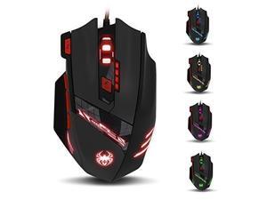 Zelotes usb Gaming mice 7200 DPI 7 Buttons, Wired USB Gaming Mouse Zelotes usb Gaming mice 7200 DPI 7 Buttons, Wired USB Gaming Mouse
