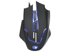 SADES Q7 Gaming Mice 6 Buttons Professional LED Optical USB Wired Gaming Mouse for PC Mac