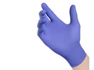 Small Nitrile Exam Gloves - Medical Grade, Powder Free, Latex Rubber Free, Disposable, Non Sterile, Food Safe, Indigo / Purple color, Convenient Dispenser Pack of 100 Small Nitrile Exam Gloves - Medical Grade, Powder Free, Latex Rubber Free, Disposable, Non Sterile, Food Safe, Indigo / Purple color, Convenient Dispenser Pack of 100
