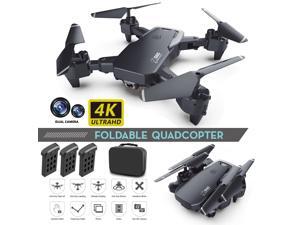 iGame WiFi FPV Drone with 4K HD Wide Angle Dual Camera Real-time Transmission RC Quadcopter, 3 Batteries iGame WiFi FPV Drone with 4K HD Wide Angle Dual Camera Real-time Transmission RC Quadcopter, 3 Batteries