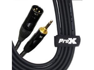 Prox 3.5Mm Trs To Xlr-M Balanced High Performance Audio Cable, 10Ft Prox 3.5Mm Trs To Xlr-M Balanced High Performance Audio Cable, 10Ft