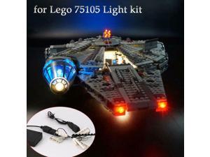 New Led Light For Lego 75105 (Star Wars Millennium Falcon) Building Blocks Model