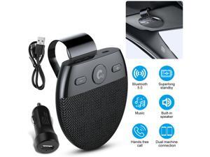 Wireless Bluetooth 5.0 Speakerphone Speaker Phone Visor Clip Hands Free Car Kit Wireless Bluetooth 5.0 Speakerphone Speaker Phone Visor Clip Hands Free Car Kit