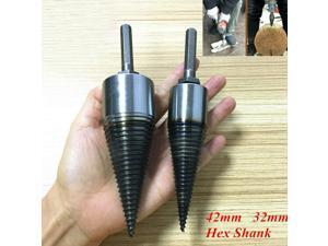 1x Sharp Screw Wood Drill Bit Splitting Cone Twist Thread U Firewood Splitter HQ 1x Sharp Screw Wood Drill Bit Splitting Cone Twist Thread U Firewood Splitter HQ