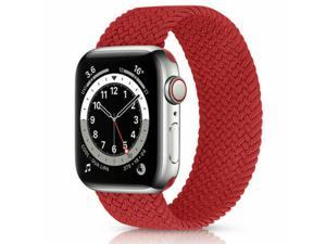 Nylon Braided Solo Loop Strap Band For Apple Watch Series 6 SE 5 4 3 2 40 / 44mm