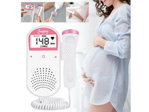 Fetal Doppler meter Baby Heartbeat Monitor FHR Probe Pregnancy Fetus Women Fetal Doppler meter Baby Heartbeat Monitor FHR Probe Pregnancy Fetus Women
