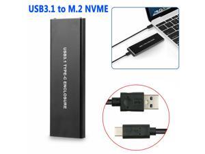 SSD Hard Disk Drive Case M.2 to USB Type-C 3.1 NVME NGFF PCIE HDD Enclosure New SSD Hard Disk Drive Case M.2 to USB Type-C 3.1 NVME NGFF PCIE HDD Enclosure New