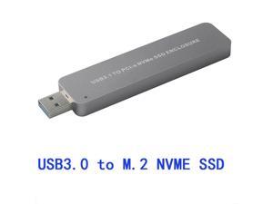 NVMe SSD to USB 3.0 Adapter Converter For PCIE M.2 2280 SSD External Drive NVMe SSD to USB 3.0 Adapter Converter For PCIE M.2 2280 SSD External Drive