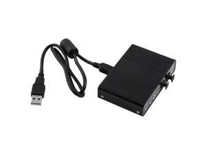 6 Channel USB 5.1 Audio Sound Card USB External Digital Optical SPDIF Audio Output Adapter for PC win98 / XP / 2000 / Vista Free