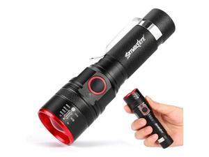 T6 Tactical LED Flashlight Torch USB Rechargeable Zoomable 18650 Light USA T6 Tactical LED Flashlight Torch USB Rechargeable Zoomable 18650 Light USA