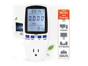 LCD Display Digital Power Saving Energy Monitor Watt Amp Volt KWh Meter Analyzer LCD Display Digital Power Saving Energy Monitor Watt Amp Volt KWh Meter Analyzer