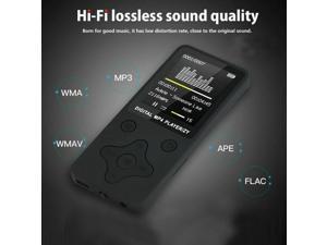 Bluetooth Portable MP3 Music Player MP4 Media FM Radio Hi-Fi Support up to 128GB