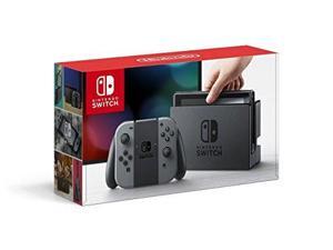 Nintendo Switch with Gray Controllers Nintendo Switch with Gray Controllers