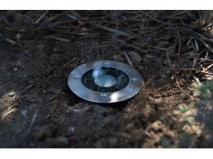4-Pack Solar Power Outdoor Stainless Steel 4 LED Step / Deck Light 4-Pack Solar Power Outdoor Stainless Steel 4 LED Step / Deck Light