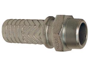 Dixon MS16 1-1/4" Hose x Boss MNPT Stem Plated Iron Dixon MS16 1-1/4" Hose x Boss MNPT Stem Plated Iron