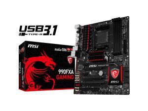 MSI Gaming 990FXA-GAMING AM3+/ AM3 AMD 990FX & SB950 SATA 6Gb/s USB 3.1 ATX AMD Motherboard