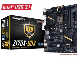 GIGABYTE GA-Z170X-UD3 LGA1151/ Intel Z170/ DDR4 ATX Motherboard