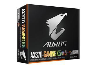 GIGABYTE GA-AX370-Gaming K5 (rev. 1.0) AM4 AMD X370 SATA 6Gb/s USB 3.1 HDMI ATX AMD Motherboard