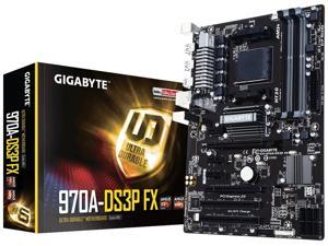 GIGABYTE GA-970A-DS3P FX (AMD AM3+ FX / AM3 970 SATA 6Gbps USB 3.0 ATX DDR3 1600 Motherboard