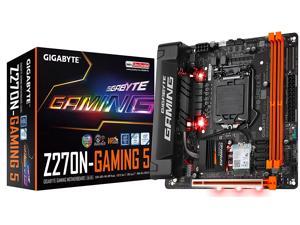 GIGABYTE GA-Z270N-Gaming 5 (rev. 1.0) LGA 1151 Intel Z270 HDMI SATA 6Gb/s USB 3.1 Mini ITX Intel Motherboard