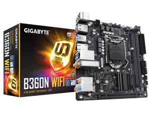 GIGABYTE B360N WIFI LGA 1151 (300 Series) Intel B360 HDMI SATA 6Gb/s USB 3.1 Mini ITX Intel Motherboard